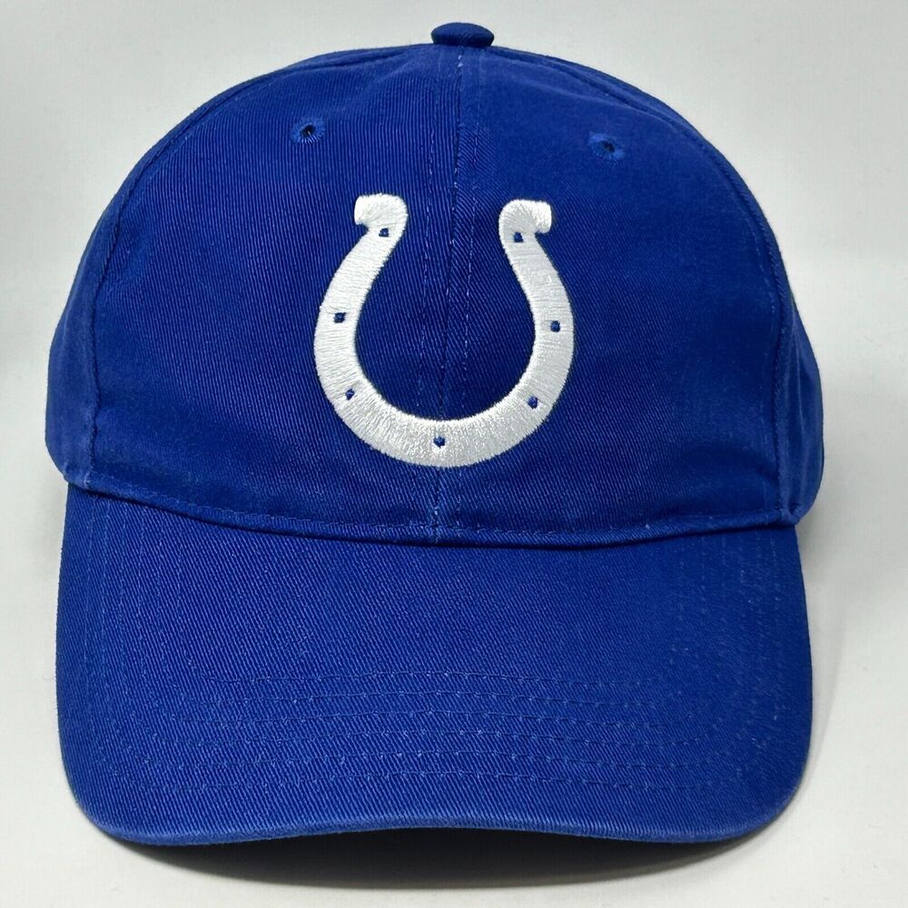 Indianapolis Colts Hat Baseball Cap Strapback Blue NFL Team Apparel Football